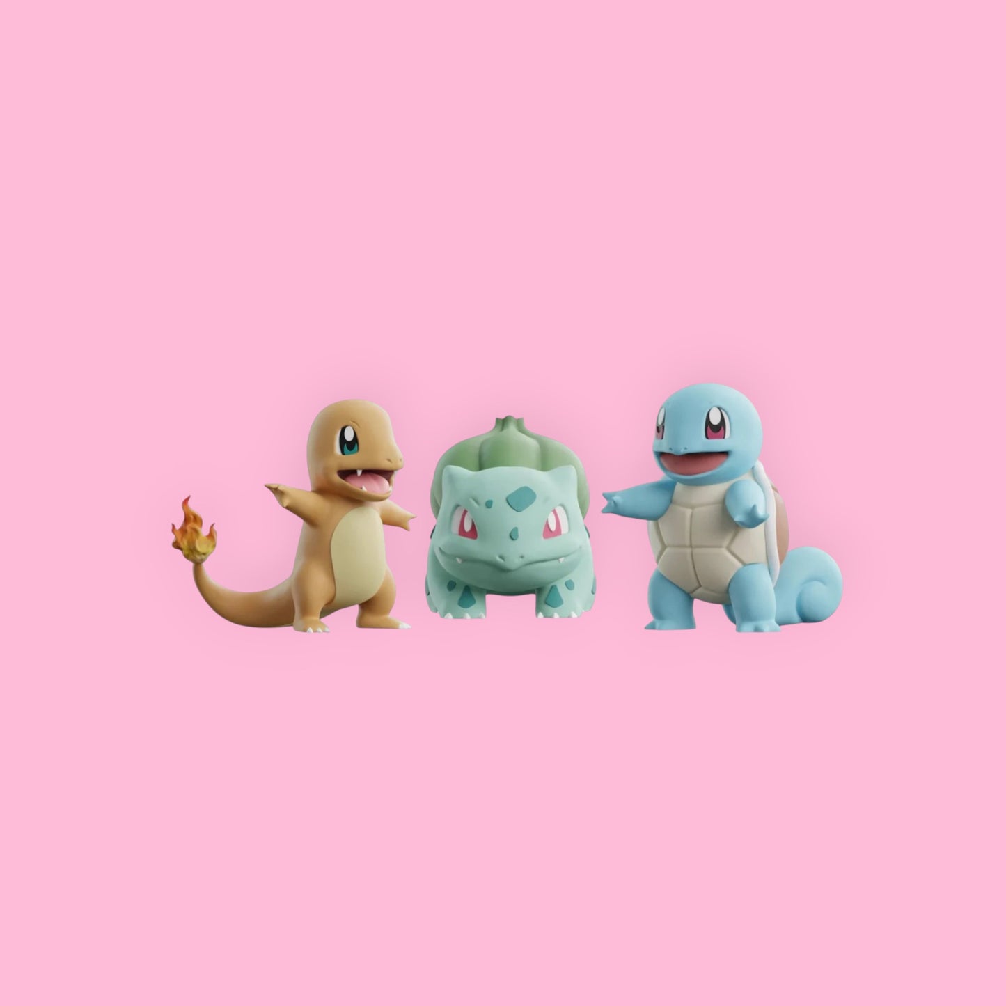 Kanto Starters (Lifesize)