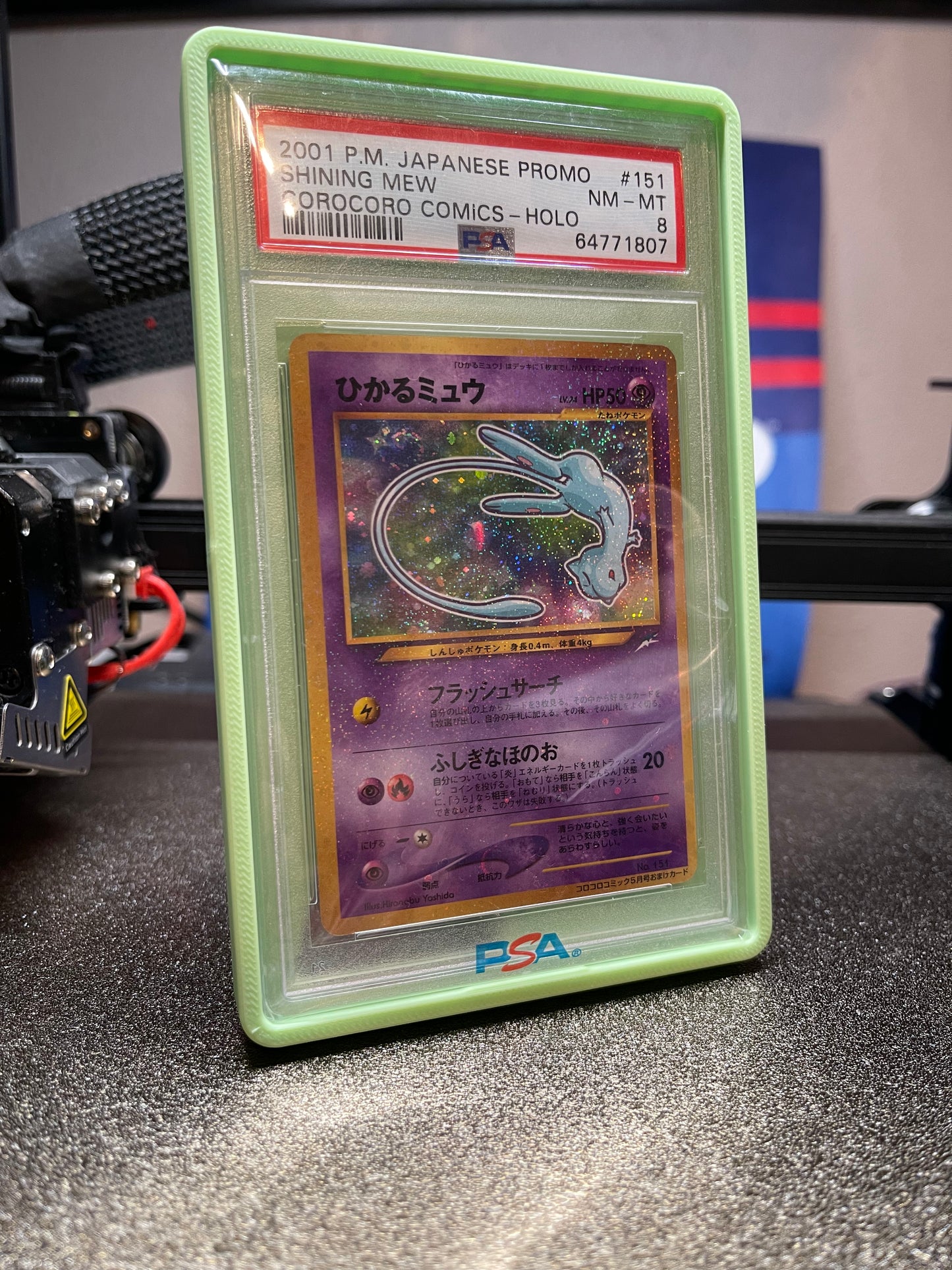 PSA Graded Card Display